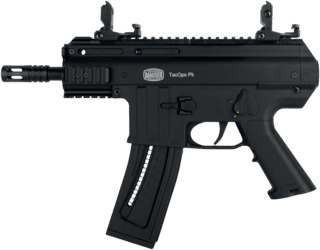 BLS SUPPLY TacOps .22 LR Semi-Auto Pistol - Black - 5.0" - 22 Round